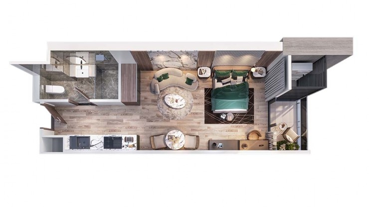  BÁN CĂN HỘ ICON40 HẠ LONG – 1NGỦ, VIEW THOÁNG, HỢP ĐỒNG CHÍNH CHỦ – GIÁ CỰC TỐT CHỈ 1,7 TỶ!